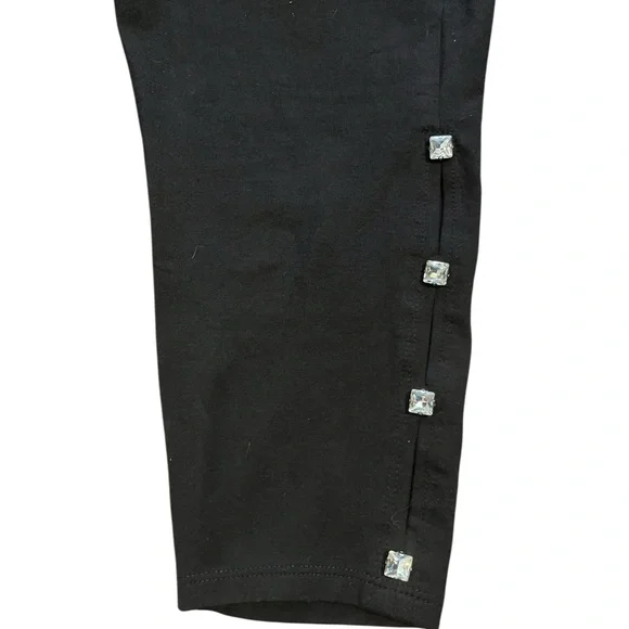 Torrid Black Plus Size Leggings with Square Studs - Picture 8 of 8